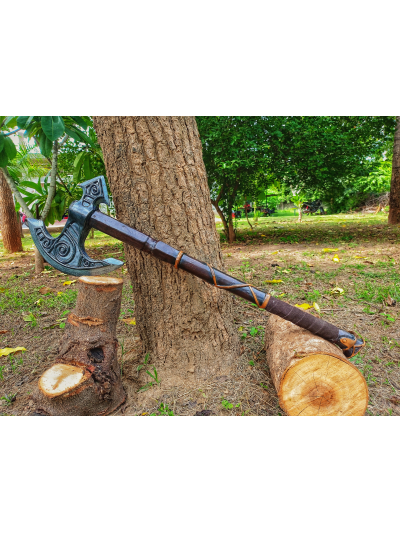 Trollfelsen LARP Zweihand Axt Maeron